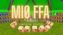 Vignette de la map Fortnite Mio FFA, une arène de caisses en bois